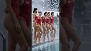모나코 선수들 온천 힐링 Monaco athletes resting in hot springs #Olympics #athlete #fitness #motivation #beauty