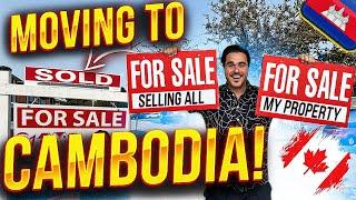 Moving to Cambodia!  Selling all my Property in Canada!  Cost of Living in Cambodia Comparison.