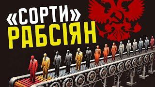 "СОРТИ" РОСІЯН  НАВІЩО МОСКВА ДІЛИТЬ ГРОМАДЯН НА "ВИЩИХ" ТА "НИЖЧИХ"