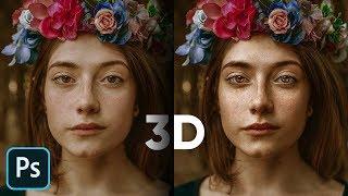 Using 3D Luminosity on Portraits with Photoshop