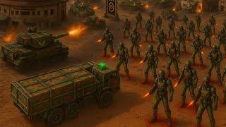 China Artillery vs USA - Command & Conquer Generals The End of Days