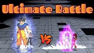 Son Goku UI & Vangetto 12P VS Vegeta Ultra Ego 12P & Demon Lord Dio V3 in Jump Force Mugen