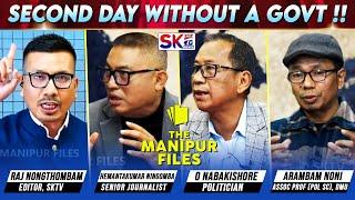 "SECOND DAY WITHOUT A GOVT !!" on "THE MANIPUR FILES" [11/02/25] [LIVE]