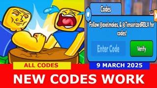 *NEW CODES* Arm Wrestle Simulator ROBLOX | ALL CODES | MARCH 9, 2025