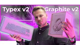  ДОЖДАЛИСЬ! Это IO Graphite v2 и IO Typex v2 - игровые наушники & механическая клавиатура с Ozon