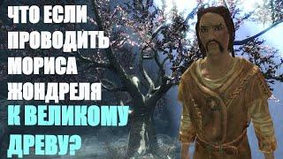 Что Будет Если Проводить Мориса Жондреля к Великому Древу? Skyrim