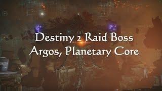 Destiny 2 Argos Raid Boss (Leviathan, Eater of Worlds)