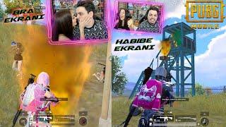 HABİBE KENDİNİ AŞTI YARGI DAĞITTIK Eşimle Pubg Mobile