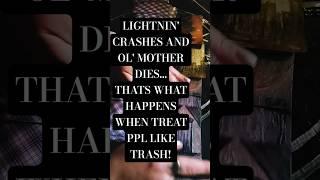 THE REAPERCUSIONS OF A VIOLENT PERSON HIDING THEIR SHAME, LIGHTNIN HITS AND ITS GAME OVER