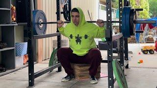 Squat everyday Day 994: Big carryover