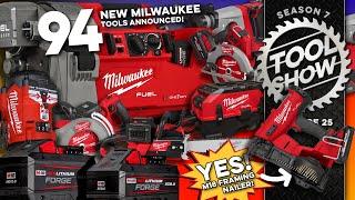 Milwaukee Pipeline 2024 - 94 New Power Tools announced! This is the TOOL SHOW!