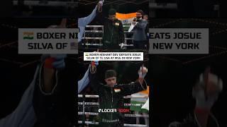HUGE WIN  Nishant Dev goes 2-0 with a dominant win over Josue Silva at the MSG in New York.