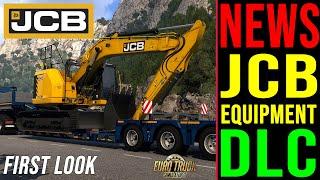 ETS2 JCB Equipment Pack REVIEW  First Look NEW JCB Equipment DLC  LIVE