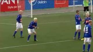 Best Goal Celebration ever!! - Fishing (Iceland football league)