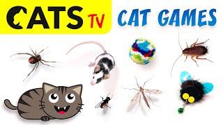 CAT TV  2025 Ultimate Compilation #02 🪳 Best games for cats in 4K