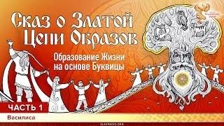 Сказ о Златой Цепи Образов. Образование Жизни на основе Буквицы. Василиса. Часть 1