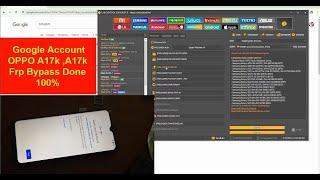 Google Account OPPO A17k ,A17k Frp Bypass Done 100% By Unlock Tool