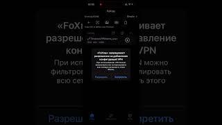 Как добавить конфиг Timeless VPN в Foxray на IPhone (iOS), по QR коду и подключится к VPN