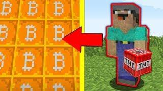 КРИПТОГОРОД! НУБ НЕВИДИМКА ПЫТАЕТСЯ ВЗОРВАТЬ ВСЕ НАШИ БИТКОИНЫ! Minecraft