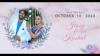 Jessy & Kushal ️ || Wedding Live Stream || 10-10-24 at 10:00am || st.peter's lutheran church, RJY