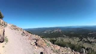 Climbing Mount Lassen