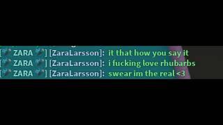 Zara Larsson swears on Roblox (real)