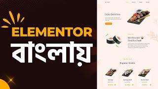 Elementor Tutorial for Beginners in 2024 | Create Restaurant Website using Elementor