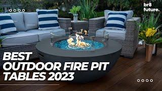 Best Outdoor Fire Pit Tables 2023 [Dont buy before watch this one] 