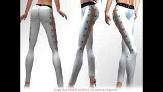 The White Leather Pants for Women