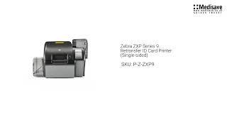 Zebra ZXP Series 9 Retransfer ID Card Printer Single sided P Z ZXP9