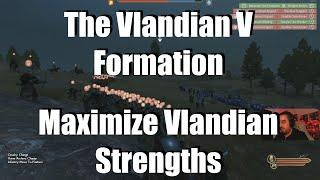 WIN with Vlandian Troops Only - The Vlandian V Formation - Bannerlord Tips