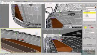 Autodesk 3ds max 2010 - modelowanie samochodu - Car Modeling part4