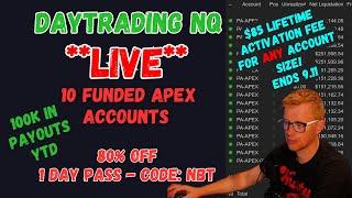 **LIVE** DAY TRADING - TRADING FUNDED ACCOUNTS