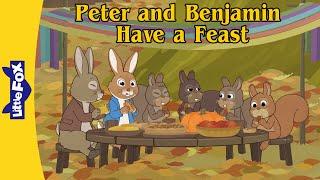 Peter Rabbit and Benjamin's Harvest Feast Full Story | The Great Nut Mystery | Little Fox