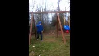 Harlem shake very funny swing set edition