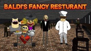 Baldi's Play Piano? | Baldi's Fancy Resturant [Baldi's Basics Mod]