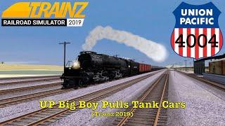 UP Big Boy Pulls Tank Cars (Trainz 2019)