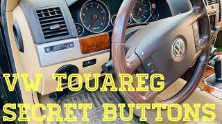 VW Touareg Secret Buttons: What are they??