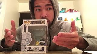 EXCLUSIVE HBO GAME OF THRONES NIGHT KING GLOW IN THE DARK FUNKO POP