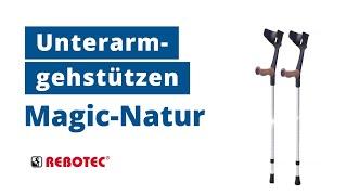 REBOTEC Unterarmgehstützen Magic-Natur