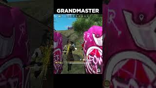 NOOB LOBBY = GRANDMASTER LOBBY | GARENA FREE FIRE #shorts #youtubeshorts