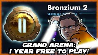 Free to Play Grand Arena at the One Year Mark!   Crushing Bronzium in  Star Wars Galaxy of Heroes