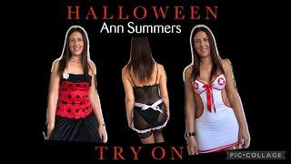 Sexy Halloween try on haul // Ann summers // Boohoo