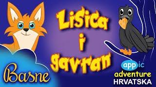 Basne - Lisica i Gavran