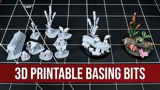 Make Your Bases Look Amazing With 3D Printable Basing Bits