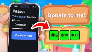 How To Make Gamepass For Pls Donate Mobile (Simplest Way) - iPhone & Android