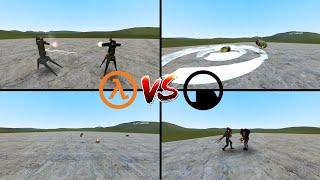 Half-Life 1 VS Black Mesa | SNPC Battle