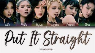 (G)I-DLE – Put It Straight [ПЕРЕВОД НА РУССКИЙ/КИРИЛЛИЗАЦИЯ Color Coded Lyrics]