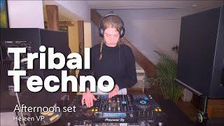  Tribal Techno Journey | Hypnotic & Deep Percussive Grooves | 1H DJ Set by Heleen VP