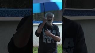 GRANDPA IS SINGING IN THE RAIN